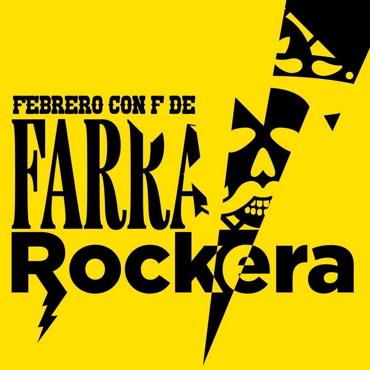 Album cover of Febrero Con F de Farra Rockera