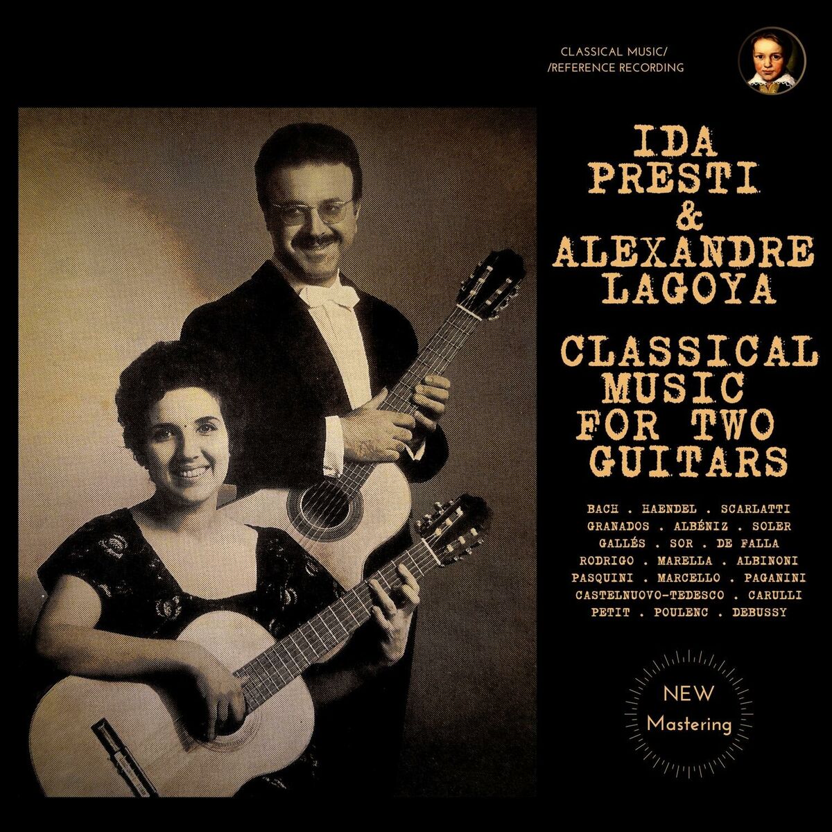 Album cover of Ida Presti & Alexandre Lagoya: Classical Music for two Guitars (2024 Remastered, Studio 1962-1967)