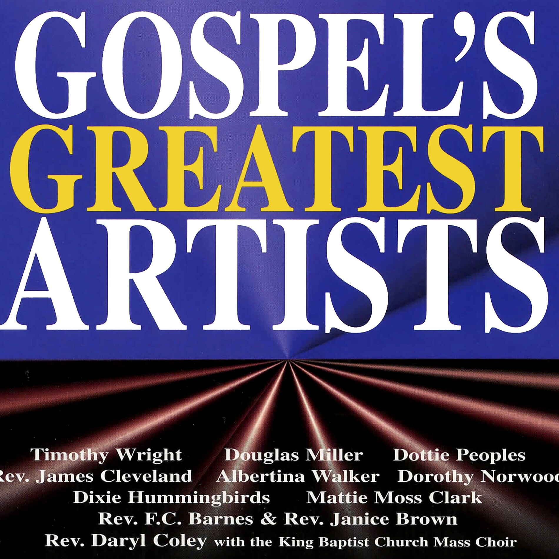 Album cover of Gospel Greatest Artists