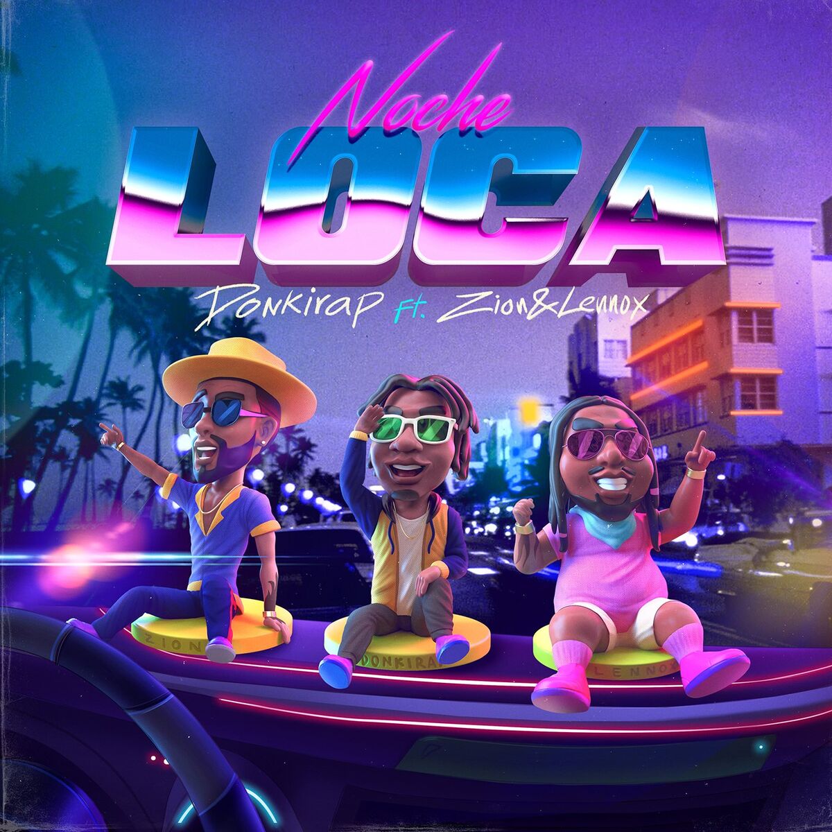 Album cover of Noche Loca (feat. Zion & Lennox)