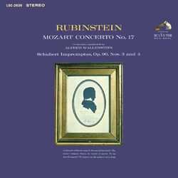 Cover of Mozart: Piano Concerto No. 17 in G Major, K. 453 - Schubert: Impromptu No. 3 in G-Flat Major & Impromptu No. 4 in A-Flat Major, D.