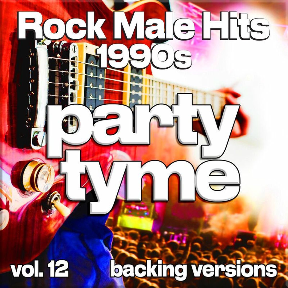 Album cover of Rock Male Hits 1990s, Vol. 12 (backing)