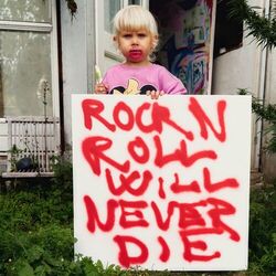 Cover of ROCK N ROLL WILL NEVER DIE