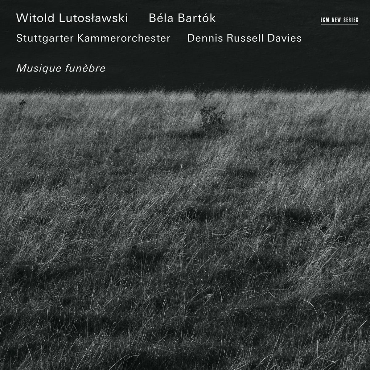 Album cover of Lutosławski: Musique funèbre - Bartók: Divertimento; Choruses