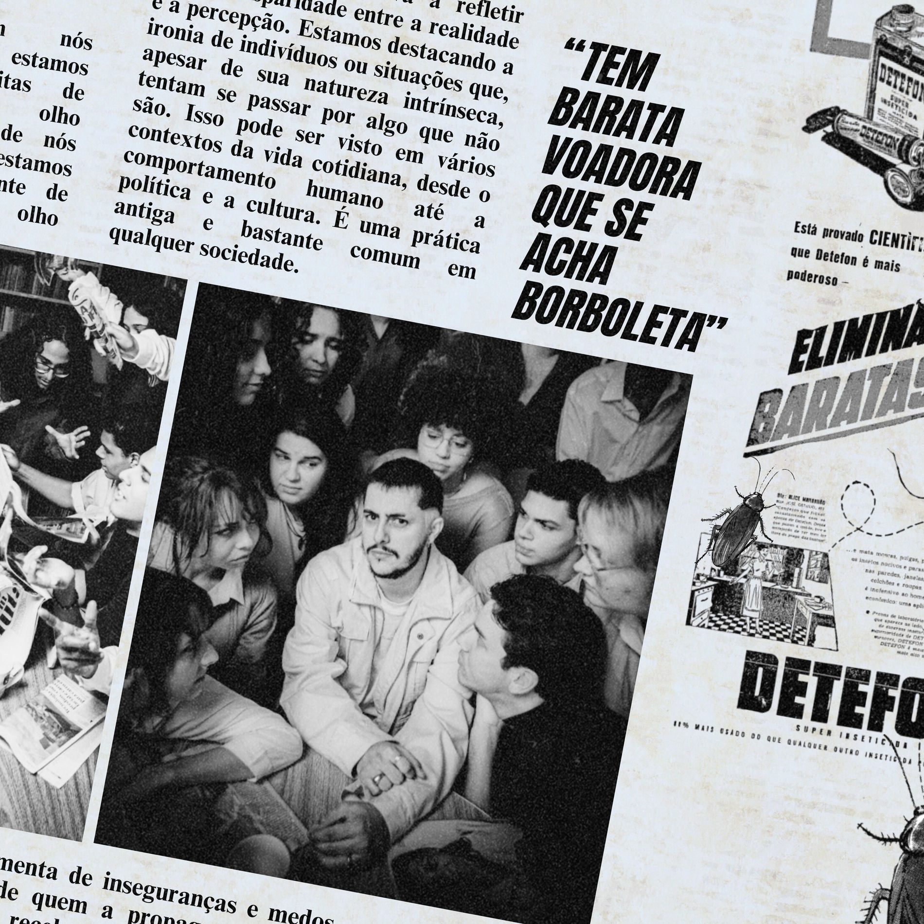 Album cover of Tem Barata Voadora Que Se Acha Borboleta