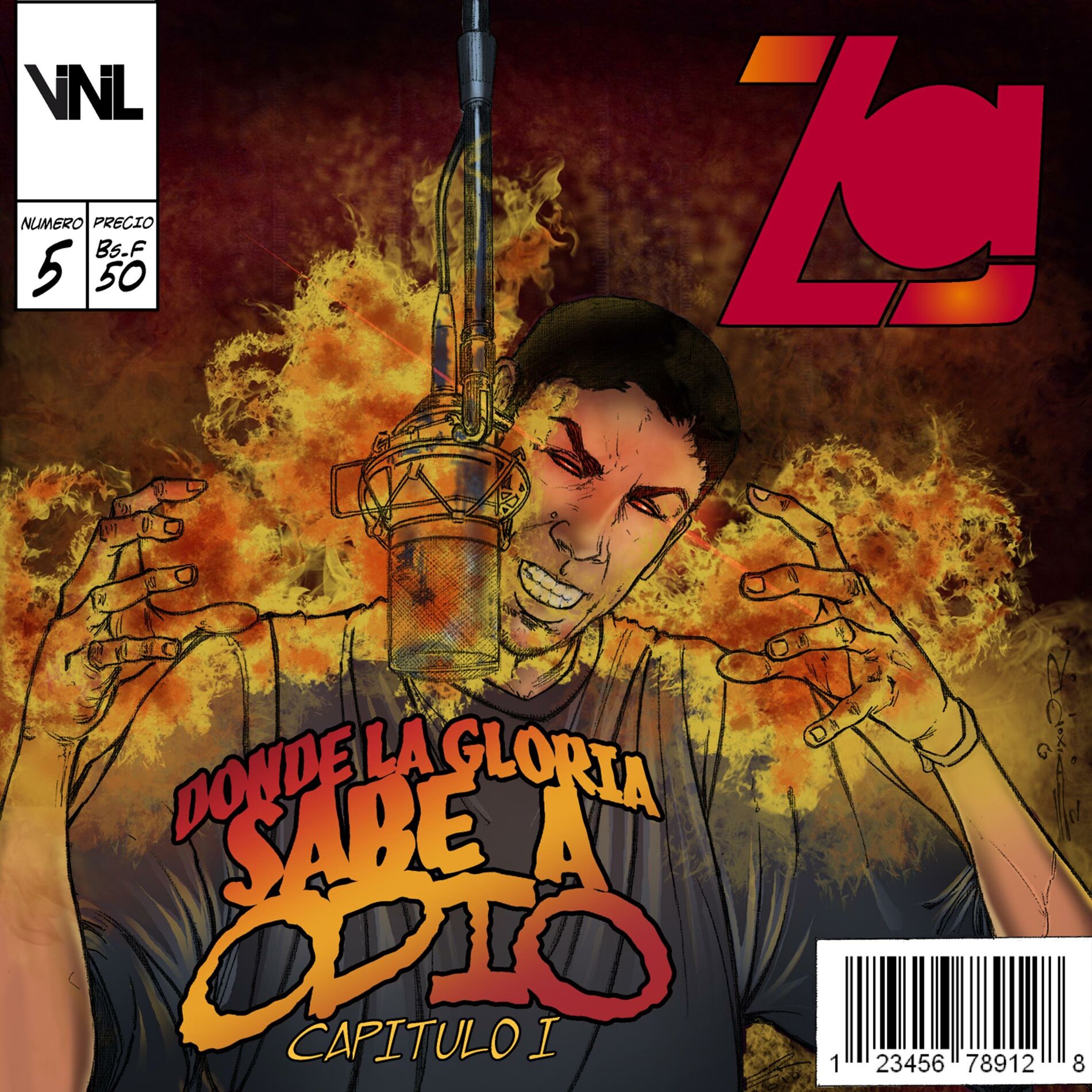 Album cover of Donde La Gloria Sabe a Odio