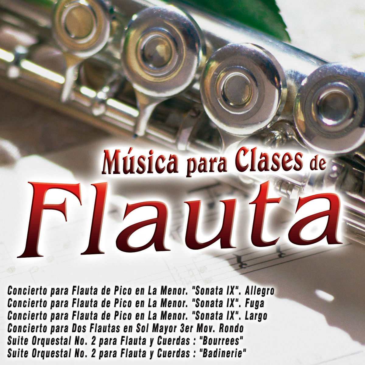 Album cover of Música para Clases de Flauta