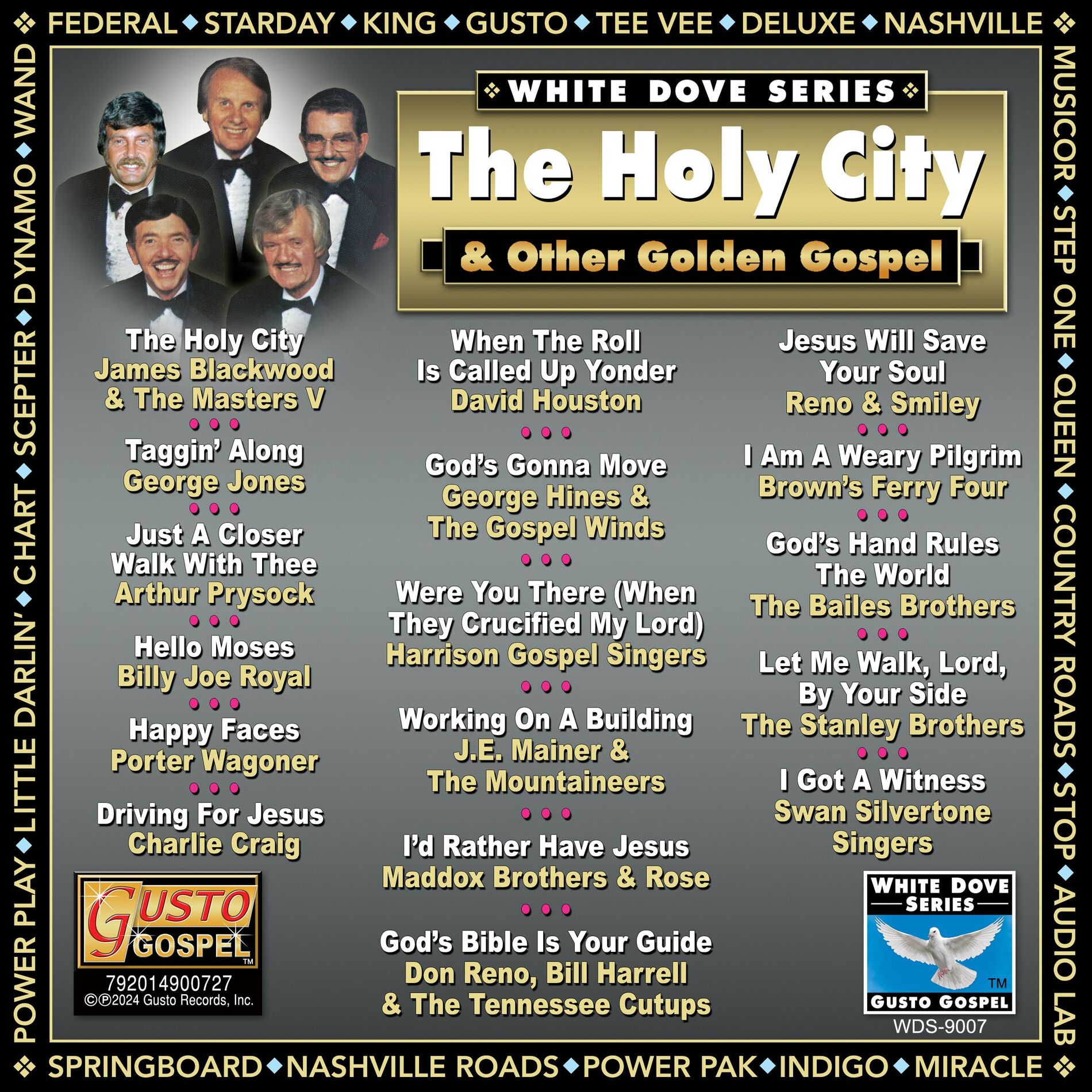 Album cover of The Holy City & Other Golden Gospel