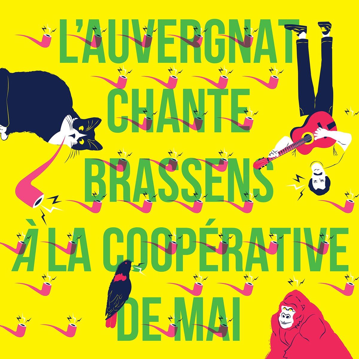 Album cover of L'auvergnat chante brassens à la coopérative de mai (Une compilation Brassens)