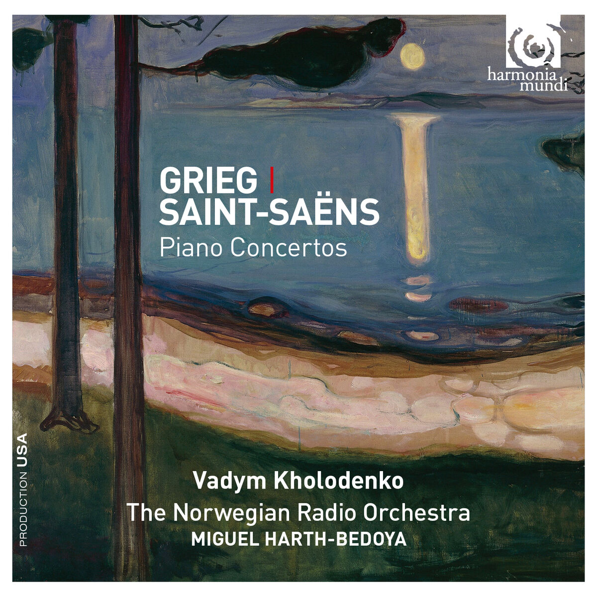 Album cover of Grieg, Saint-Saëns: Piano Concertos
