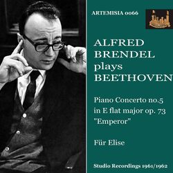 Cover of Beethoven: Piano Concerto No. 5 in E-Flat Major, Op. 73 "Emperor" & Für Elise, WoO 59