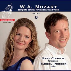 Cover of Mozart: Complete Sonatas for Keyboard and Violin, Vol. 6
