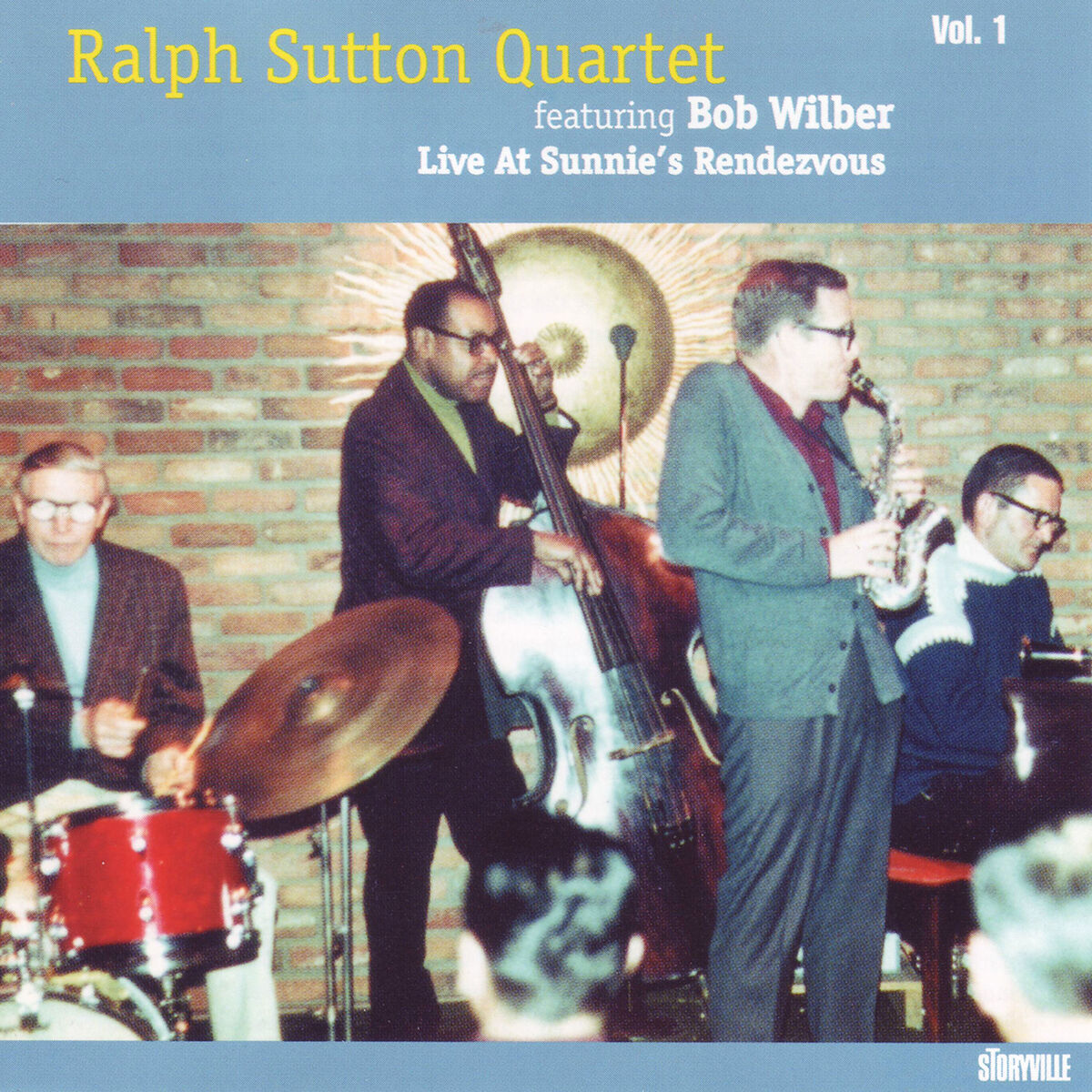 Album cover of Featuring Bob Wilber, Vol. 1 (Live at Sunnie's Rendezvous)