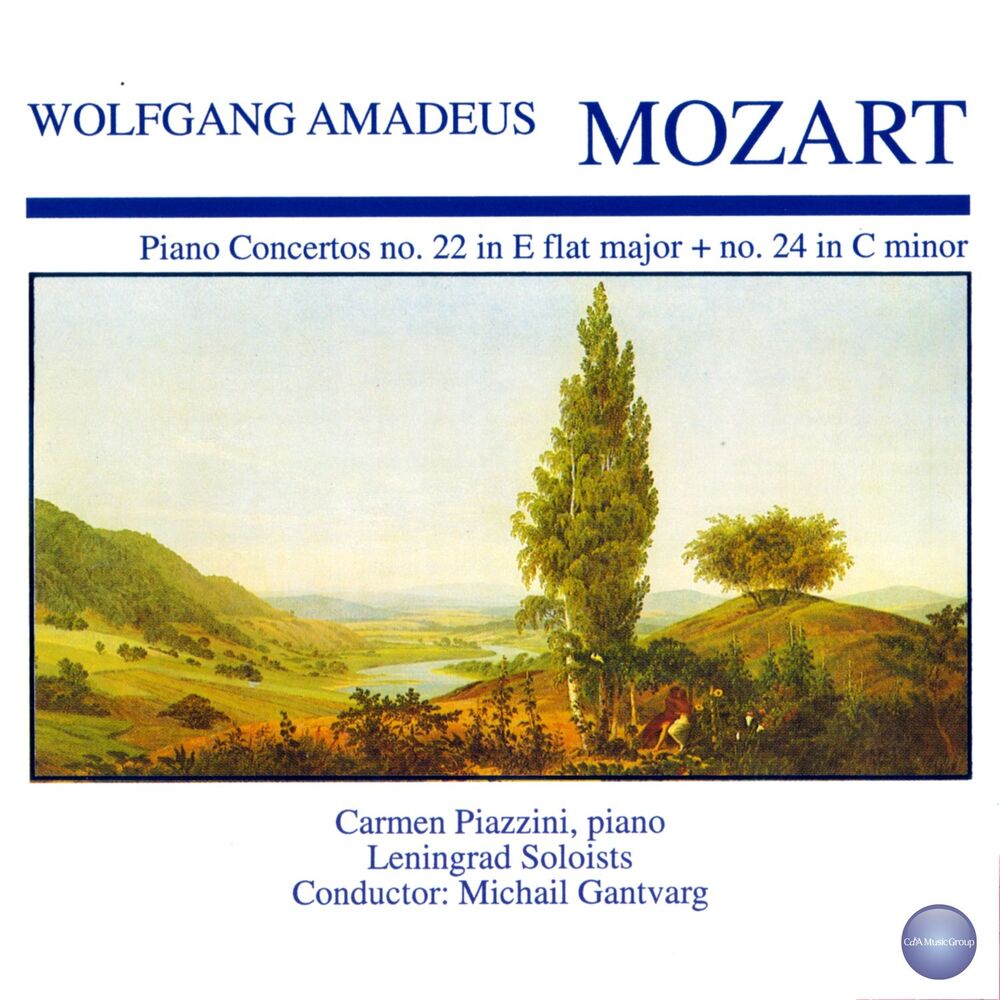 Picture of Mozart: Concerto for Piano and Orchestra No. 22 in E Flat Major, KV 482 - Concerto for Piano and Orchestra No. 24 in C Minor, KV 4