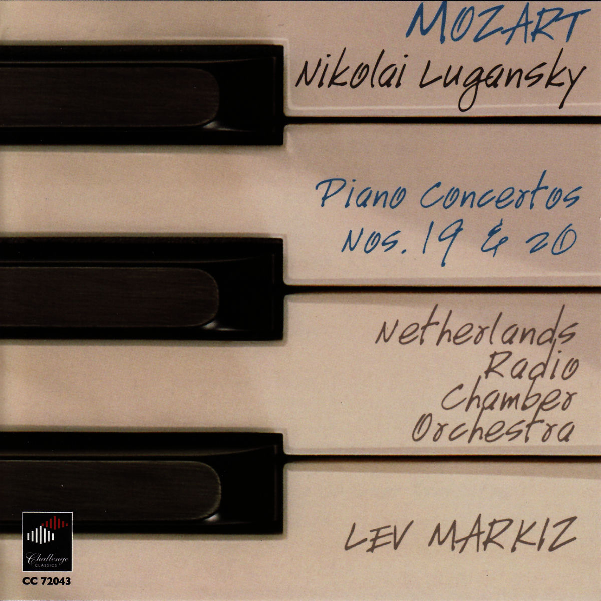 Album cover of Mozart: Piano Concertos Nos. 19 & 20