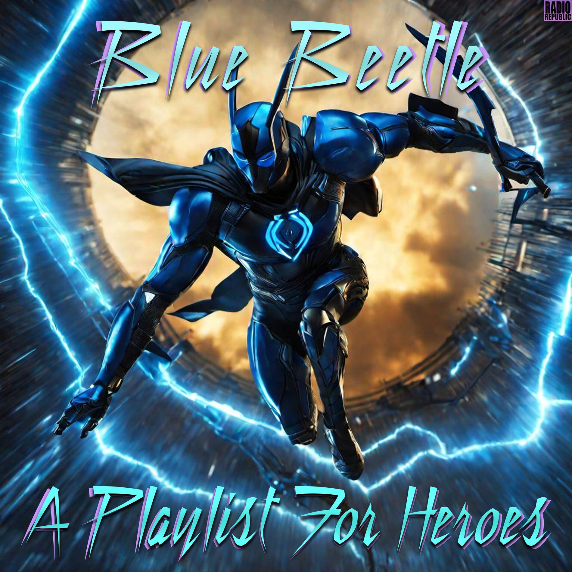 Album cover of Blue Beetle- A Playlist For Heroes
