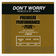 Don't Worry (Medium Key Performance Track) by Rebecca St. James album cover