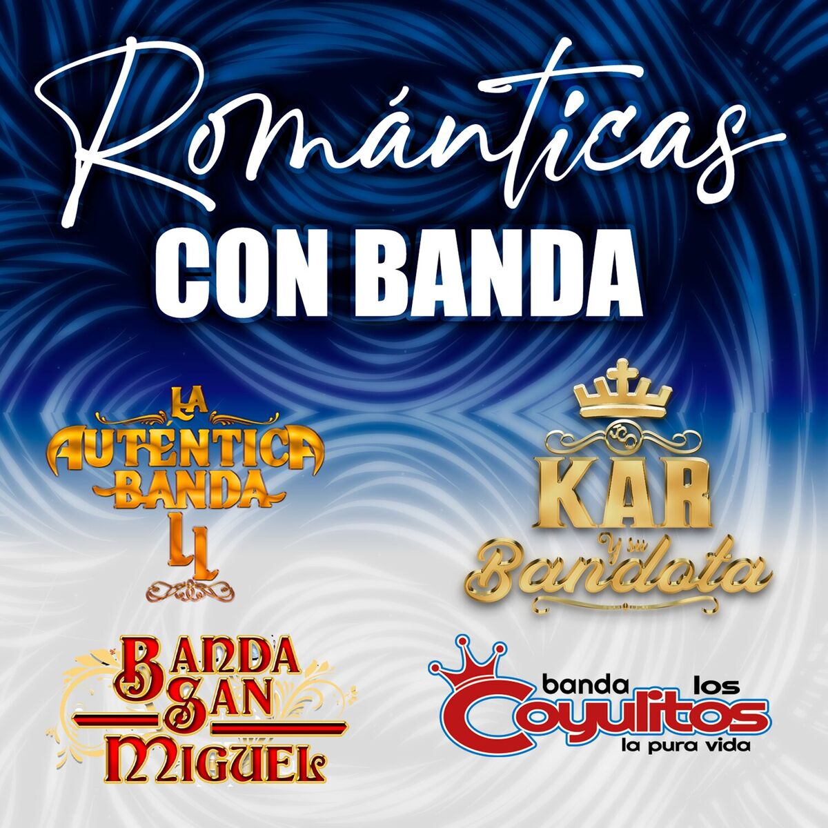 Album cover of Románticas Con Banda