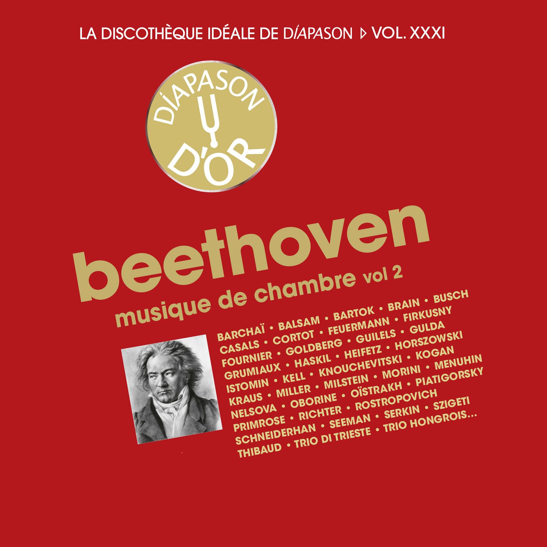 Album cover of Beethoven: La musique de chambre II - La discothèque idéale de Diapason, Vol. 31