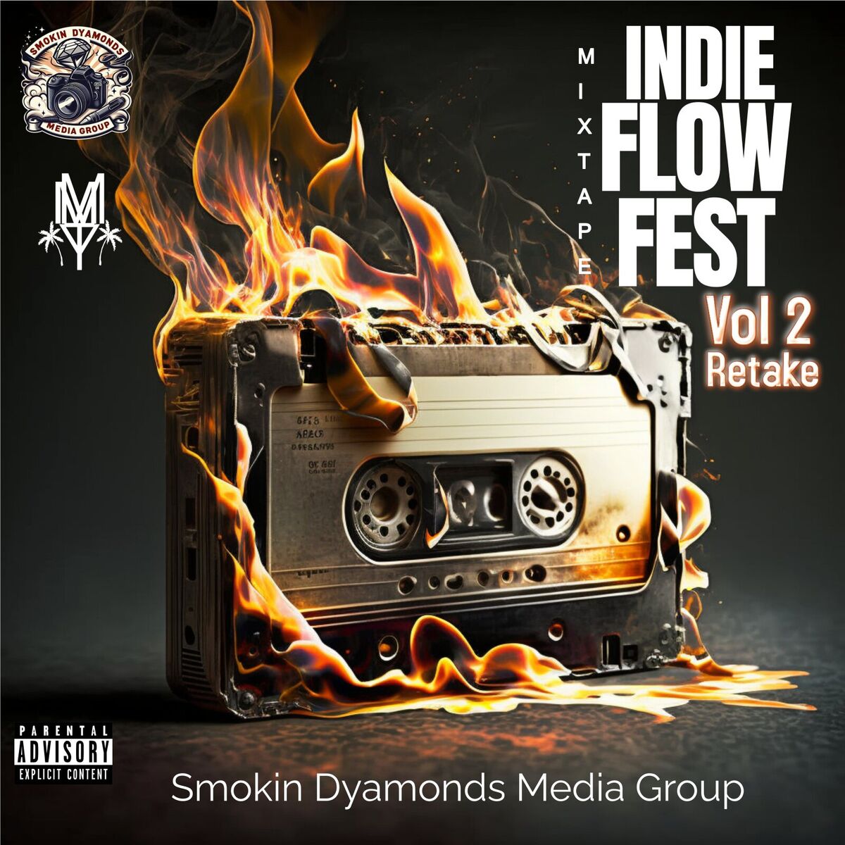 Album cover of Indie Flow Fest, Vol 2. Retake