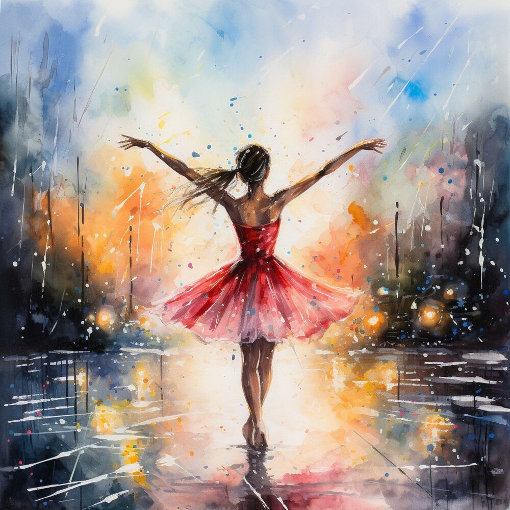 Picture of Melodic Rain Dance: Serene Waters Melodies