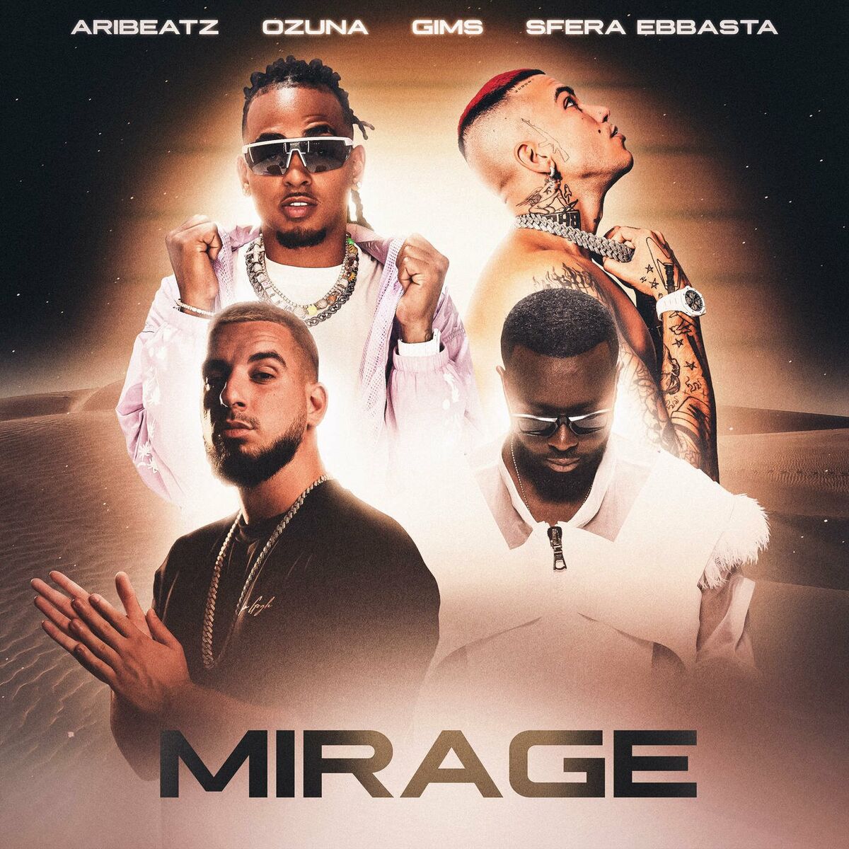 Album picture of MIRAGE (feat. Ozuna, Sfera Ebbasta & GIMS)