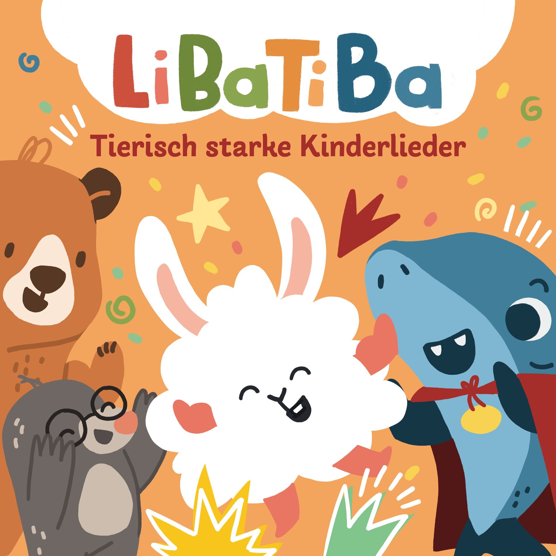 Album cover of Tierisch starke Kinderlieder - EP
