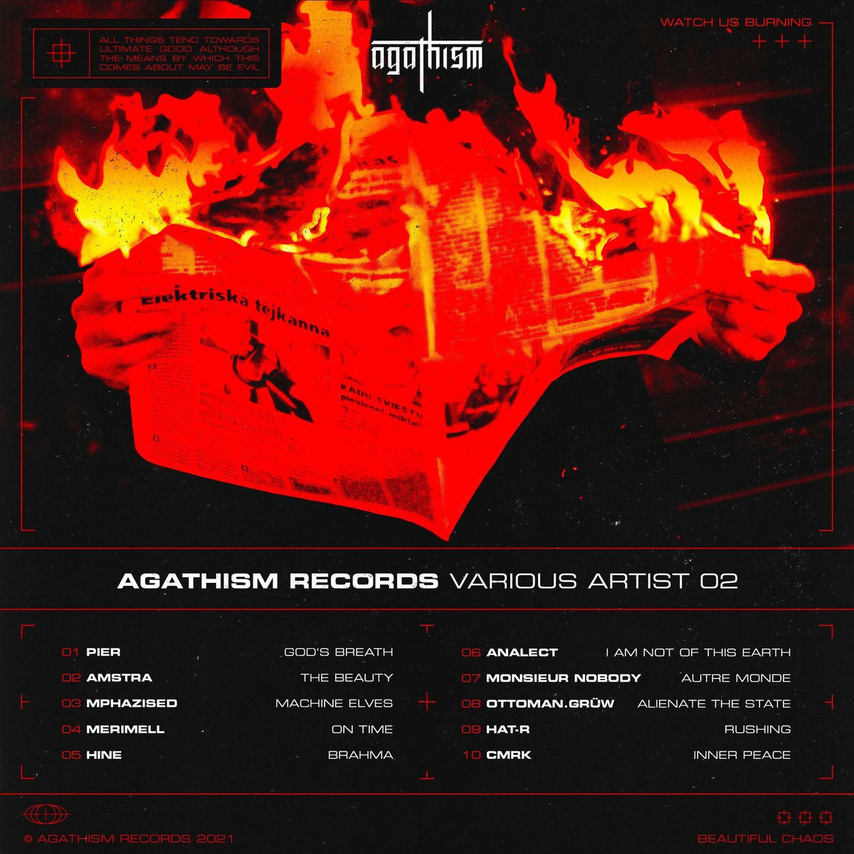 Album cover of Agathism Records Various Artists 02