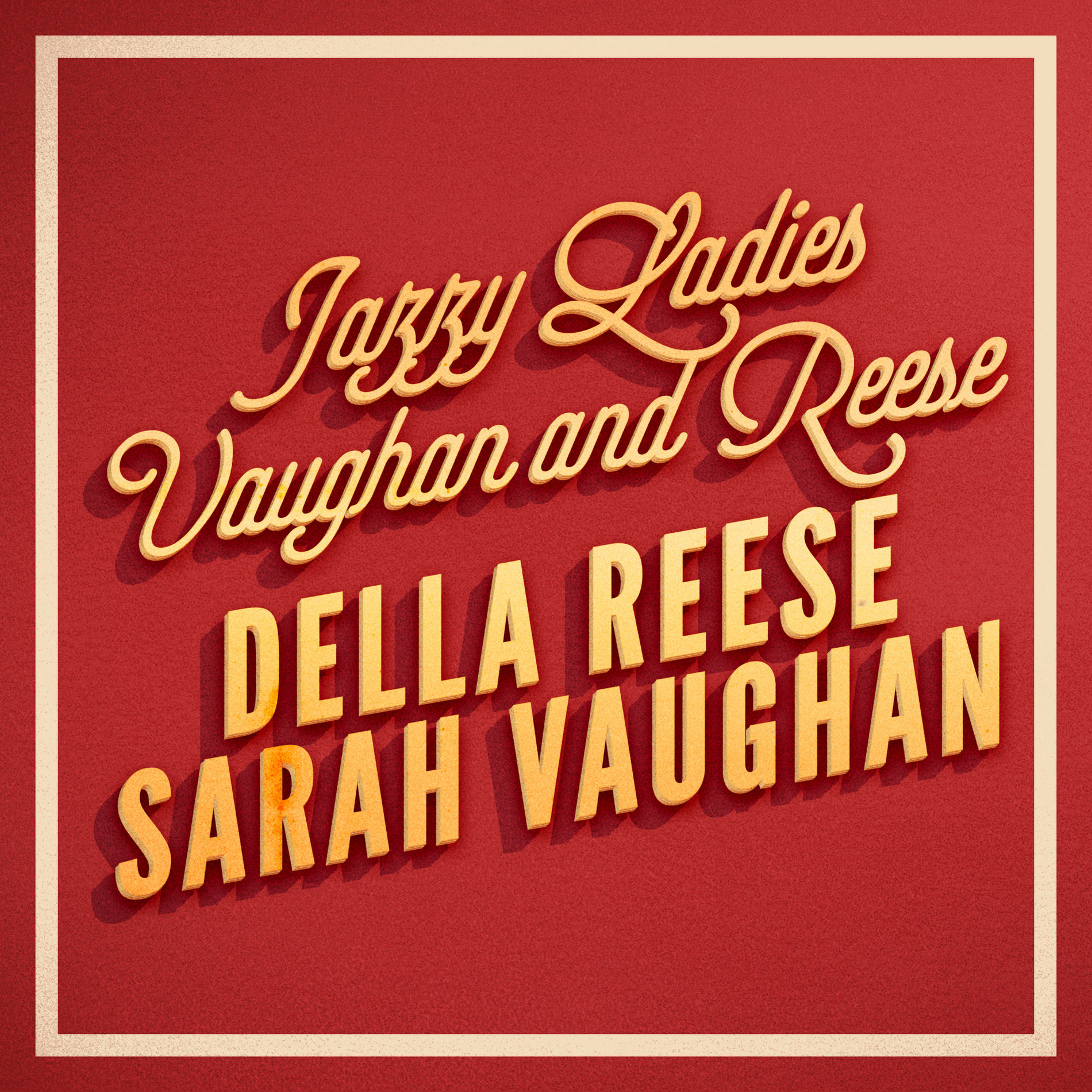 Album cover of Jazzy Ladies Vaughan and Reese