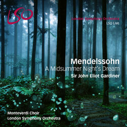 Cover of Mendelssohn: A Midsummer Night's Dream