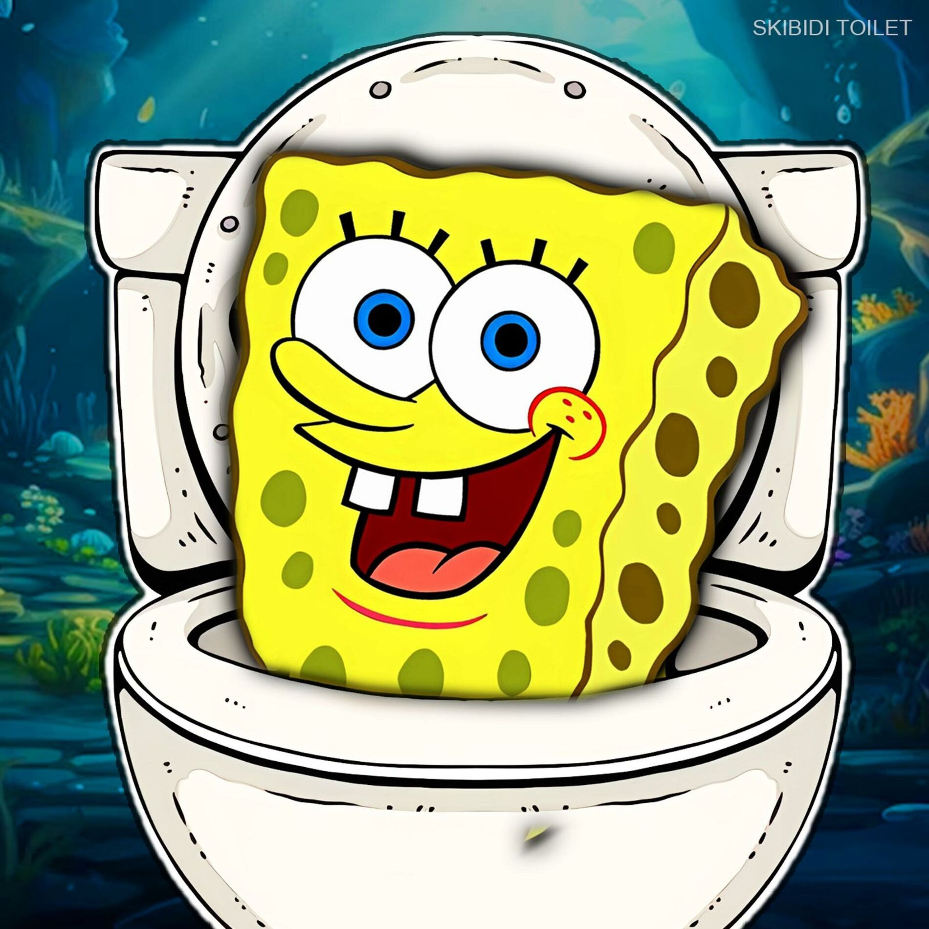 Album cover of Skibidi Spongebob Toilet