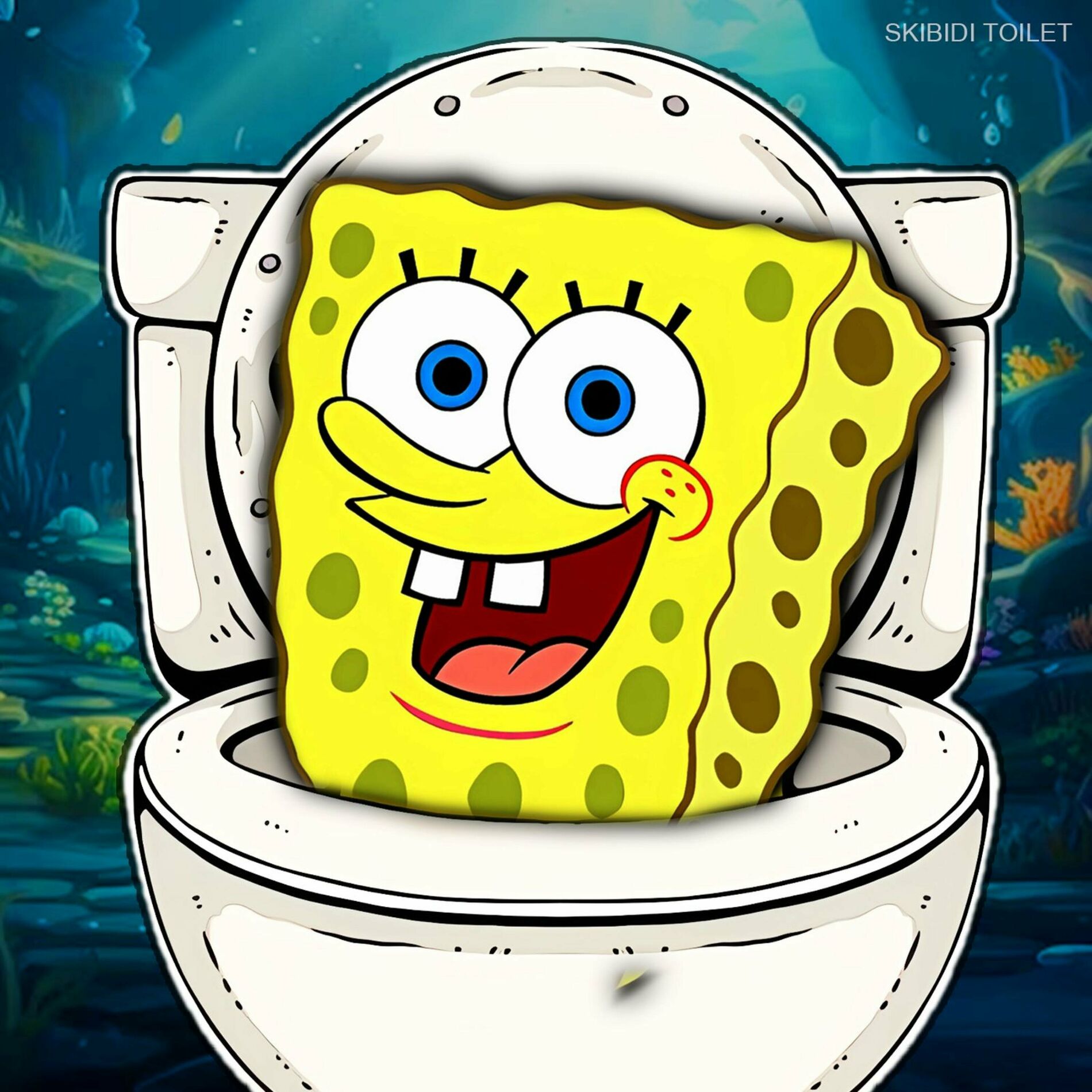 Album cover of Skibidi Spongebob Toilet