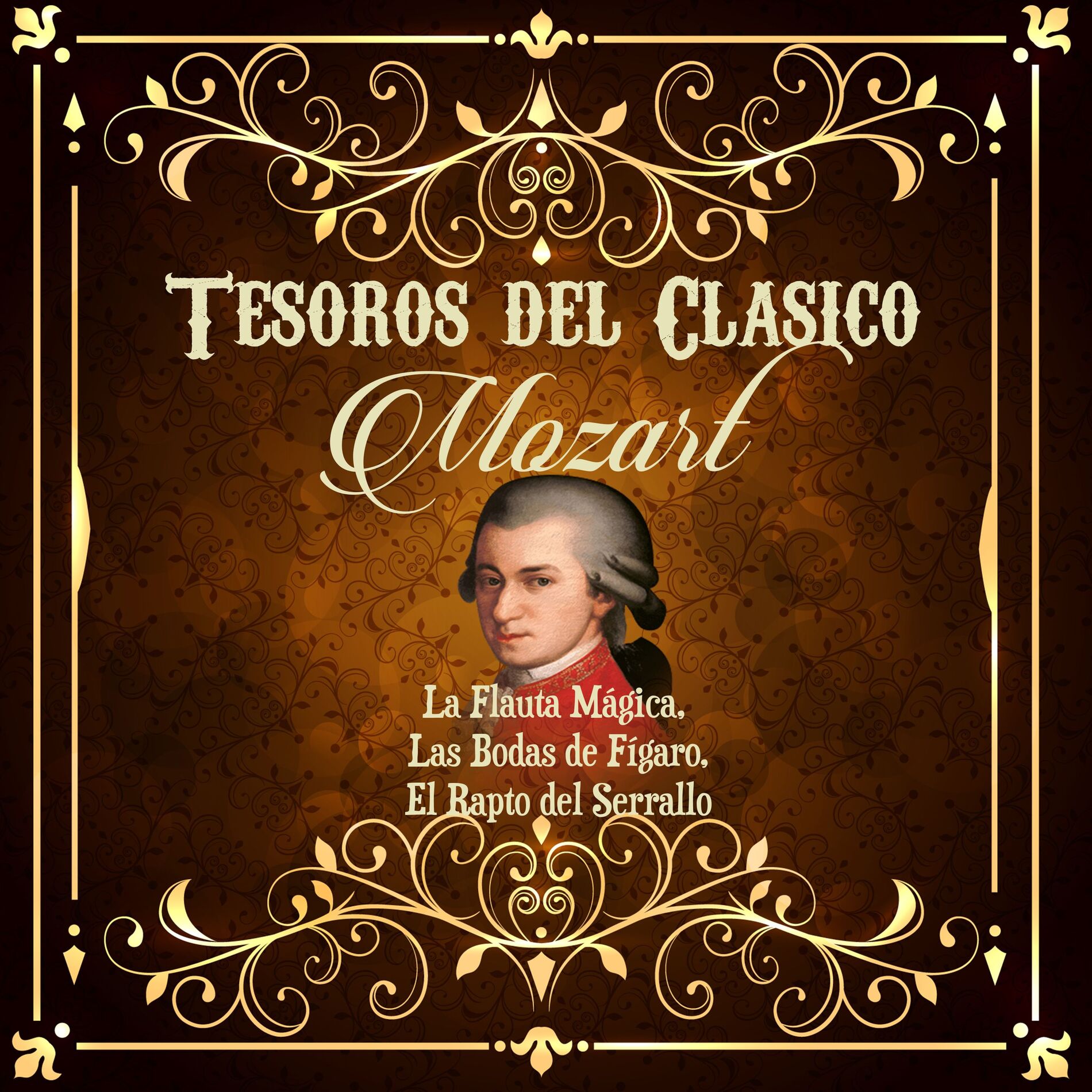 Album cover of Tesoros del Clásico, Mozart 