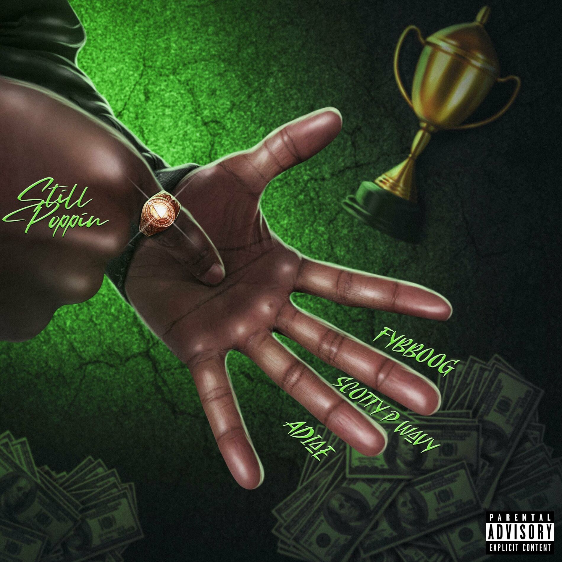 Album cover of Still Poppin (feat. Scotty P Wavey & Adiè)