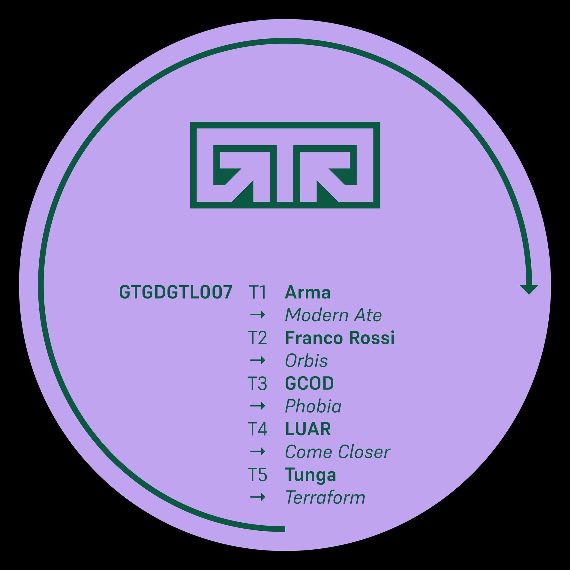 Album cover of Gtg Dgtl 007