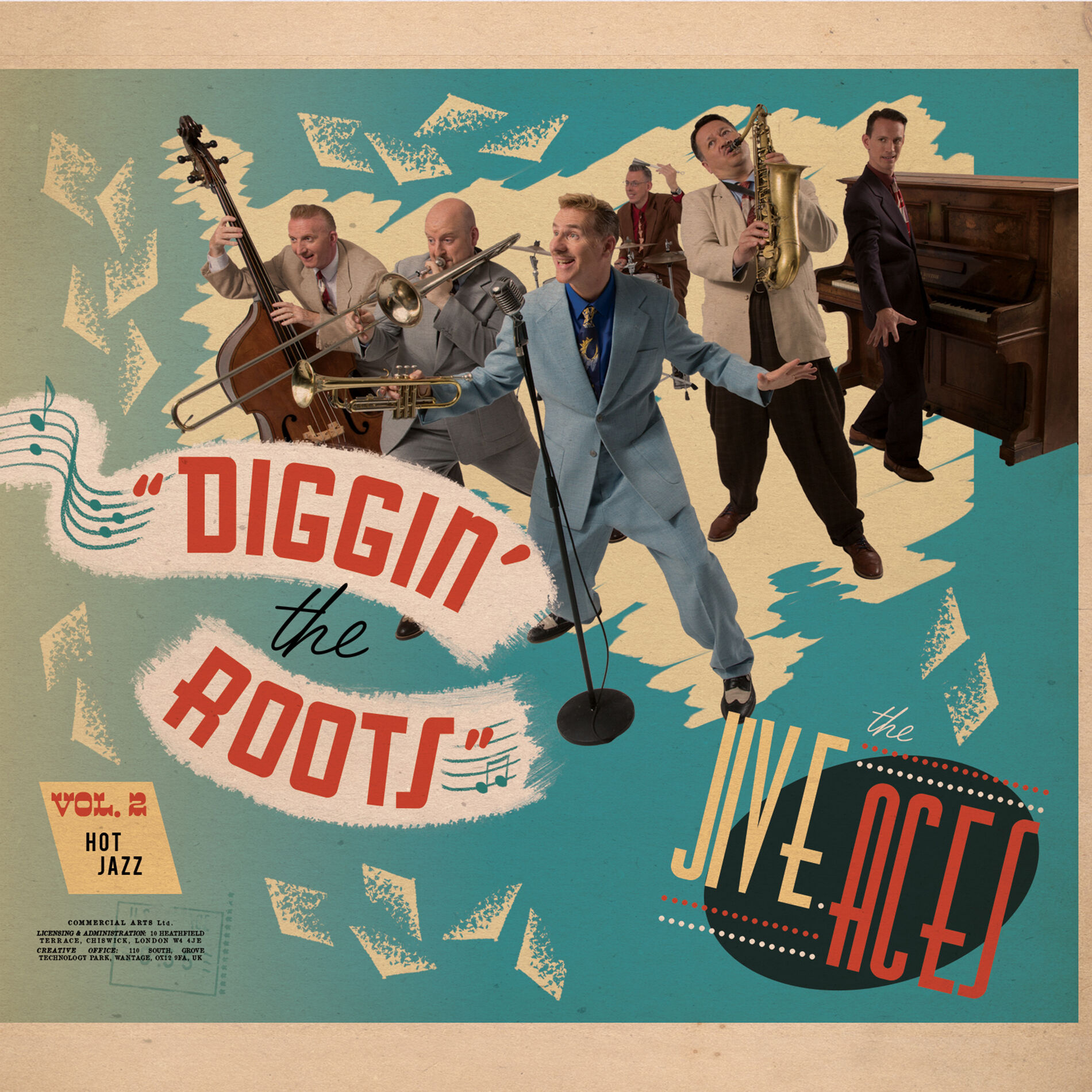 Album cover of Diggin' The Roots Vol 2: Hot Jazz