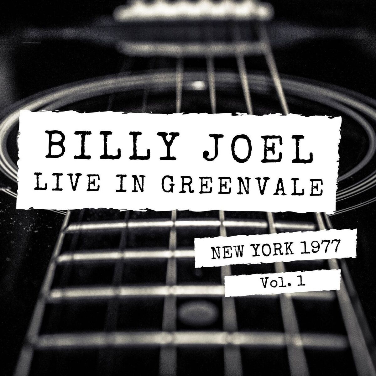 Album cover of Billy Joel Live In Greenvale, New York 1977 vol. 1