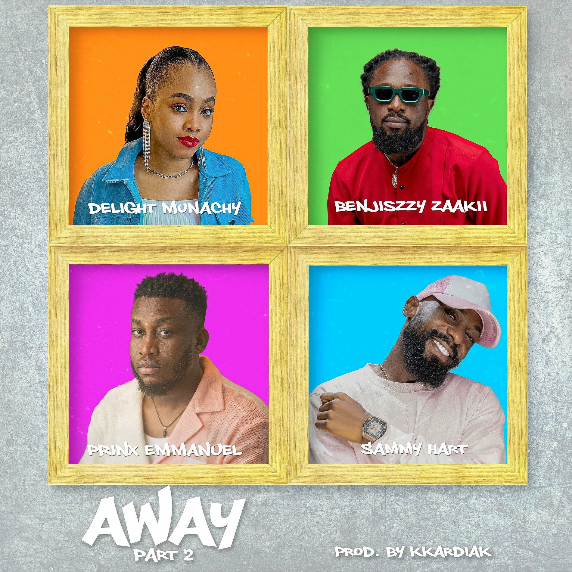Album cover of Away, Pt. 2 (feat. Prinx Emmanuel, Benjiszzy Zaakii & Delight Munachy)