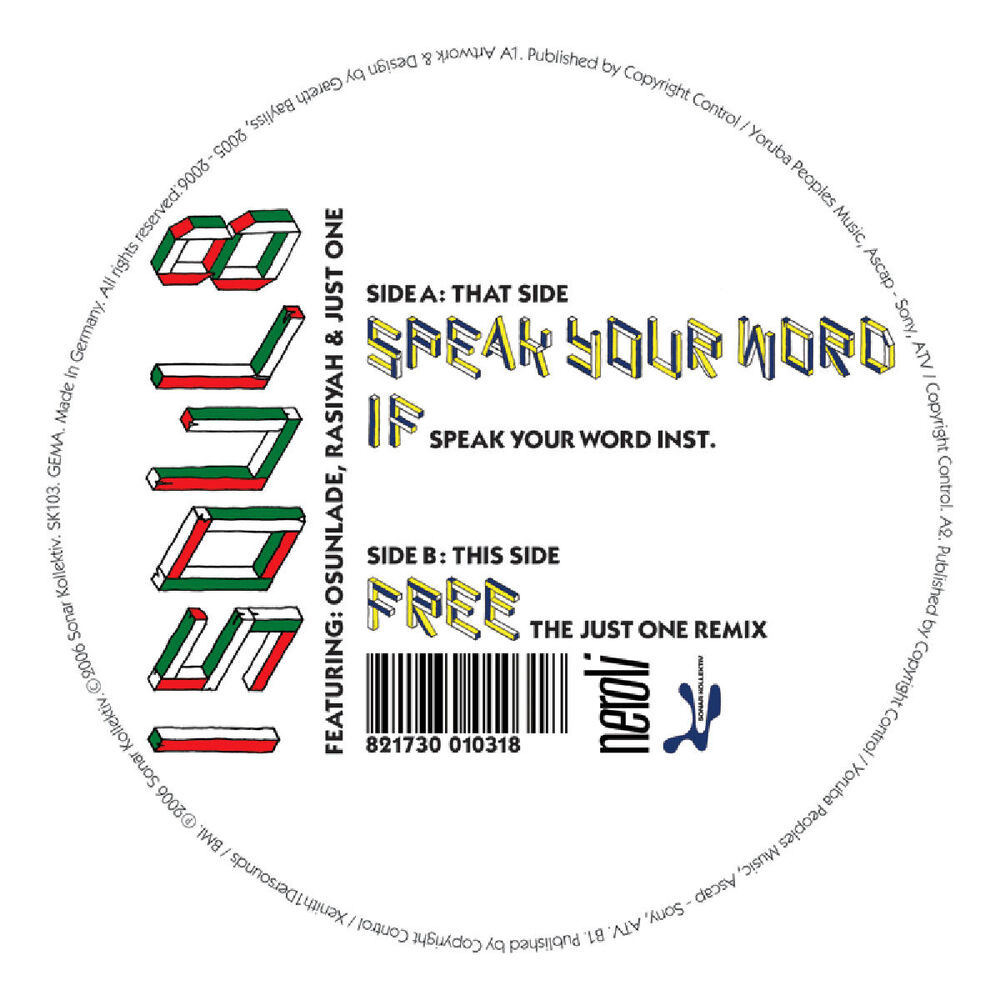 Picture of Speak Your Word EP