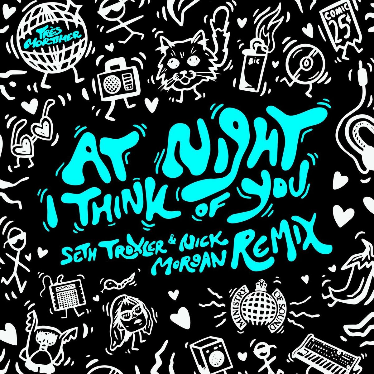 Album cover of At Night I Think Of You (Seth Troxler & Nick Morgan Remix)