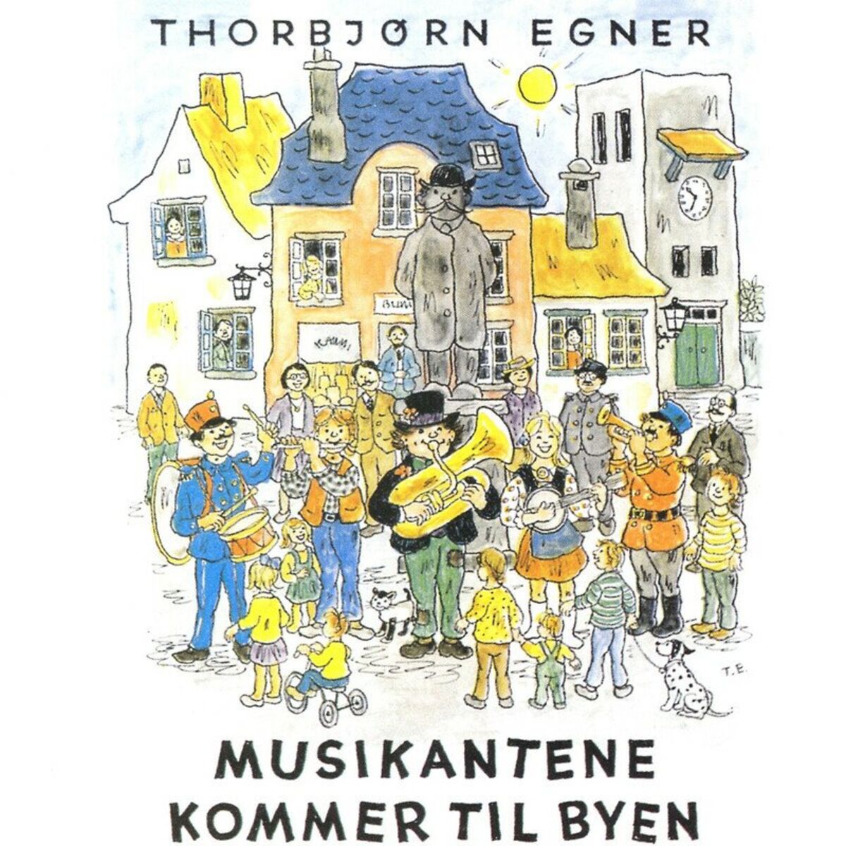 Album cover of Musikantene Kommer Til Byen