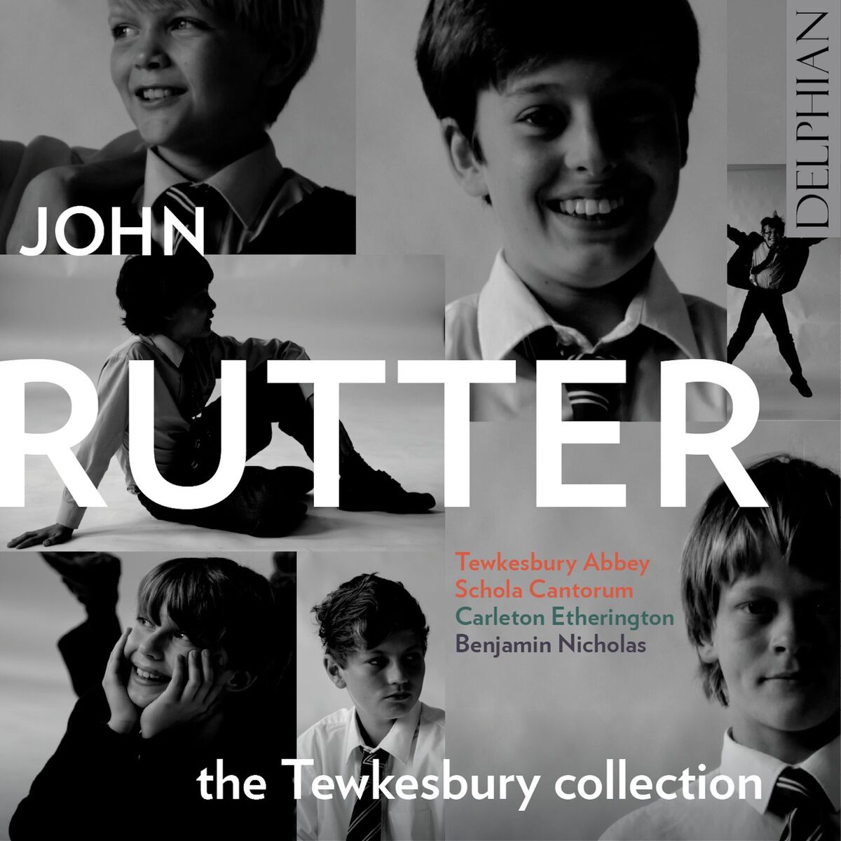 Album cover of John Rutter: The Tewkesbury Collection
