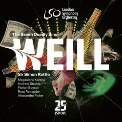 Cover of Weill: The Seven Deadly Sins