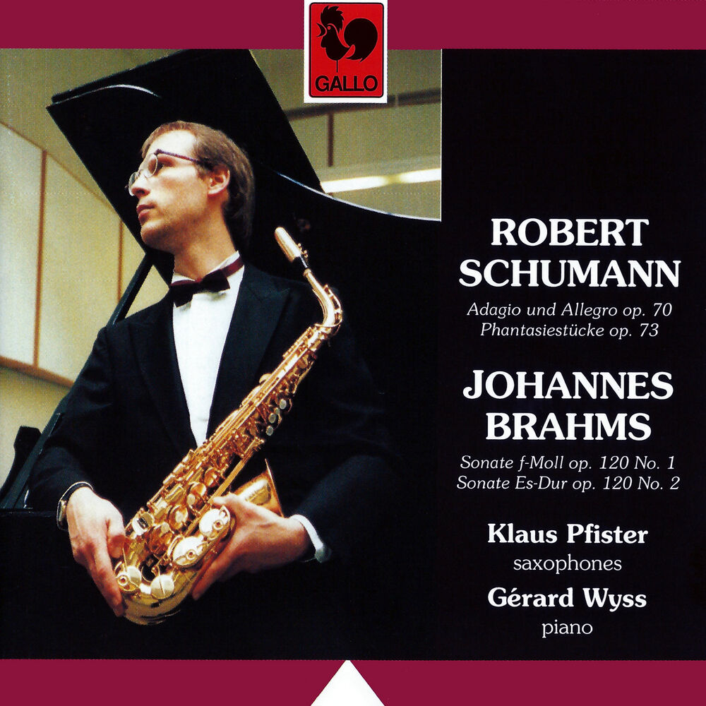 Picture of Schumann: Adagio and Allegro, Op. 70 - Fantasiestücke, Op. 73 & Brahms: Clarinet Sonata No.1 & No. 2, Op. 120