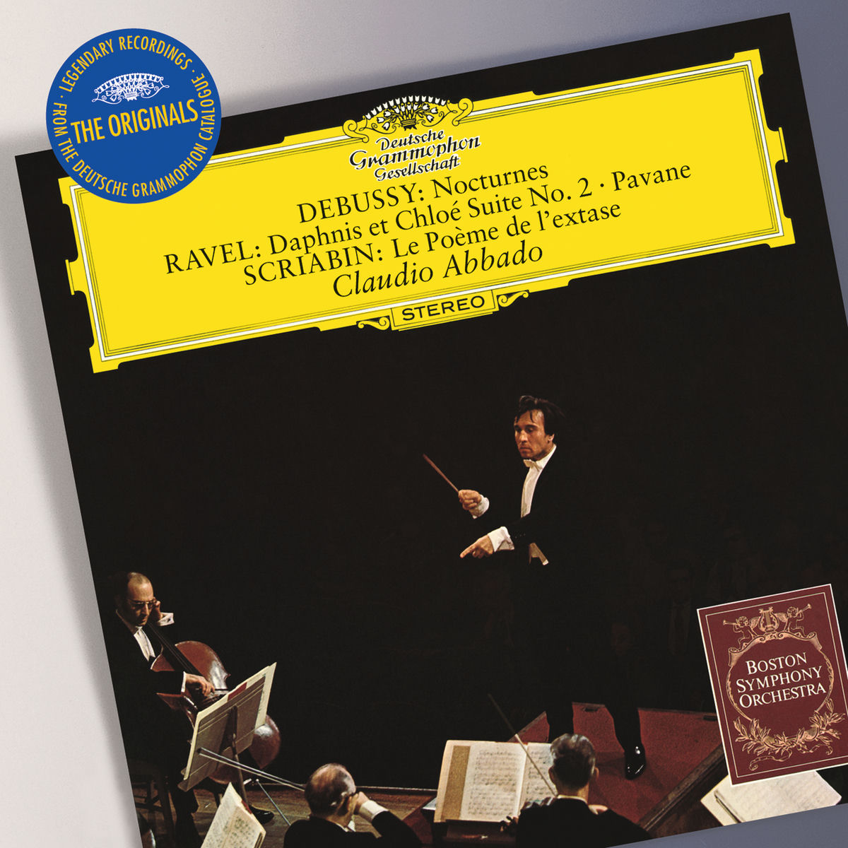 Album cover of Debussy: Nocturnes / Ravel: Daphnis et Chloé Suite No.2; Pavane / Scriabin: Le Poème de l'exstase