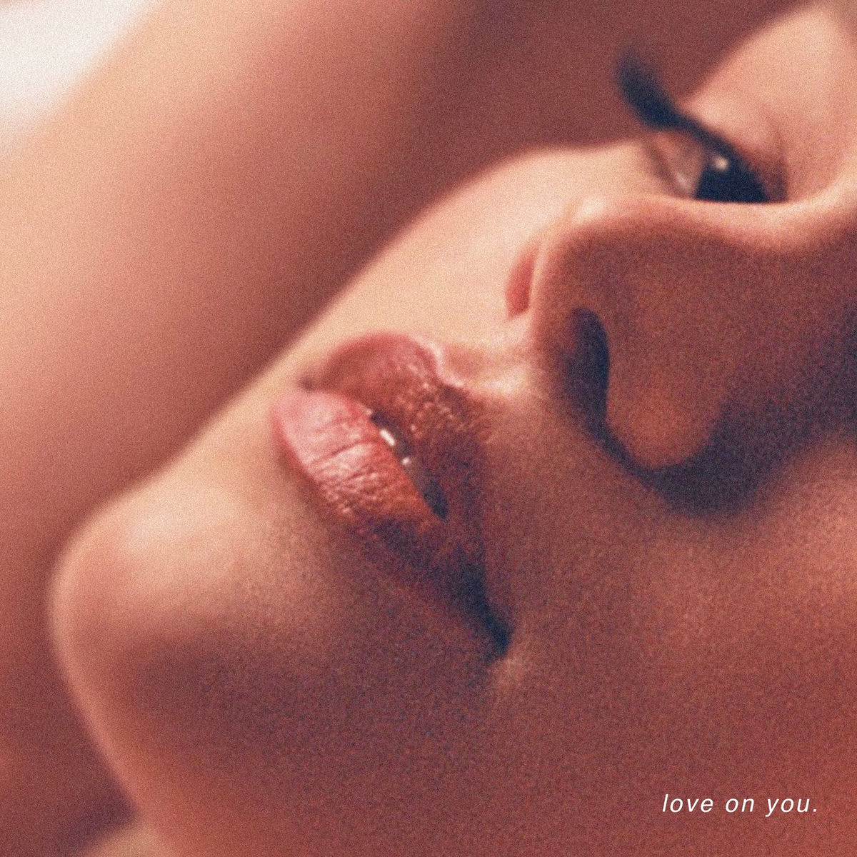 Album cover of love on you.