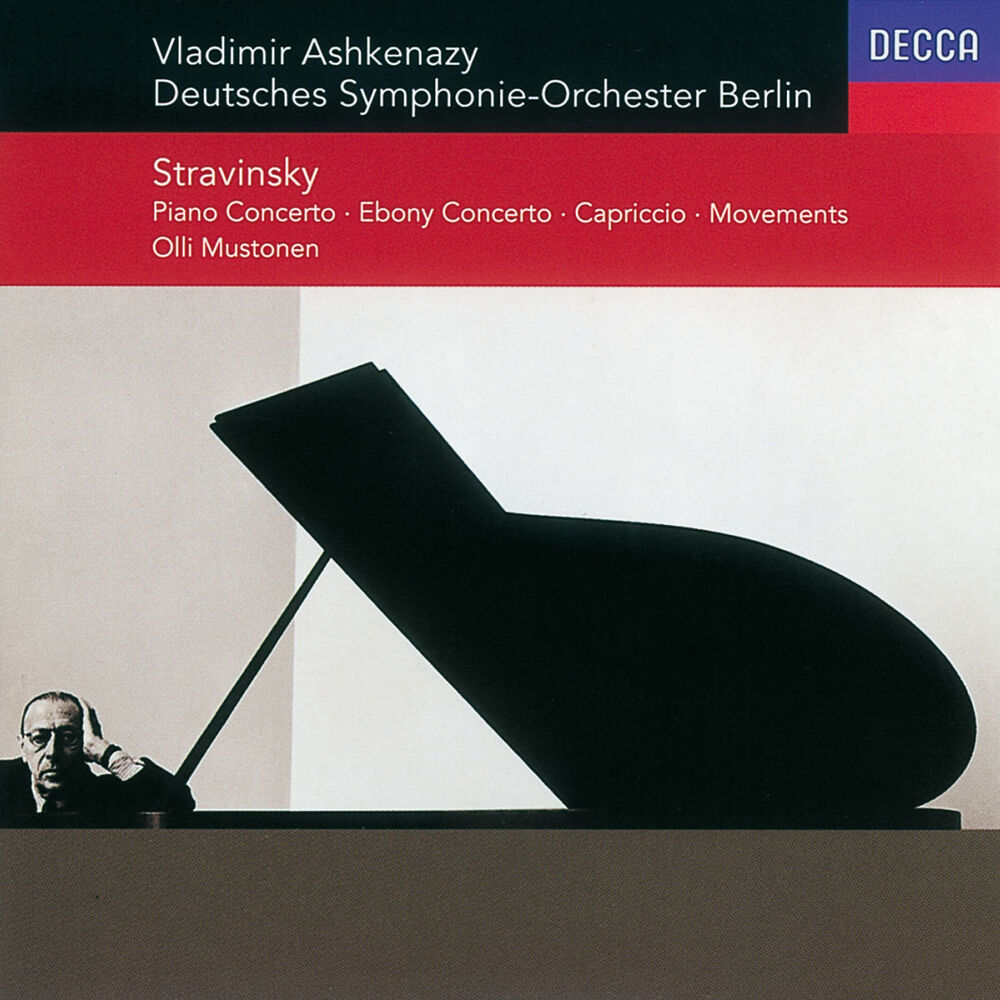 Picture of Stravinsky: Concerto for Piano & Winds/Ebony Concerto/Capriccio/Movements