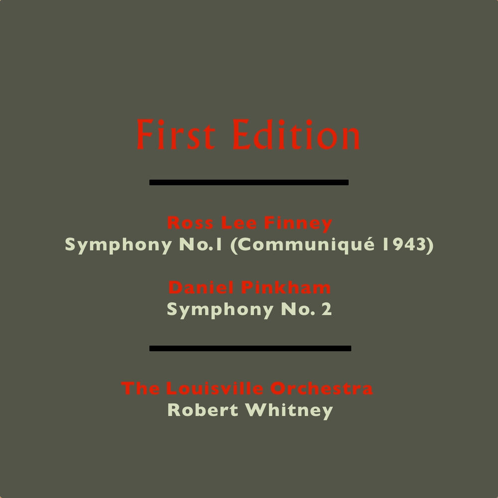 Picture of Ross Lee Finney: Symphony No. 1 (Communiqué 1943) - Daniel Pinkham: Symphony No. 2