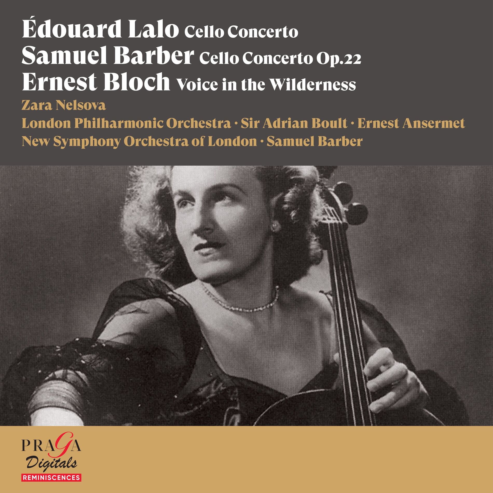 Album cover of Cello Concerto, Op. 22: I. Allegro moderato