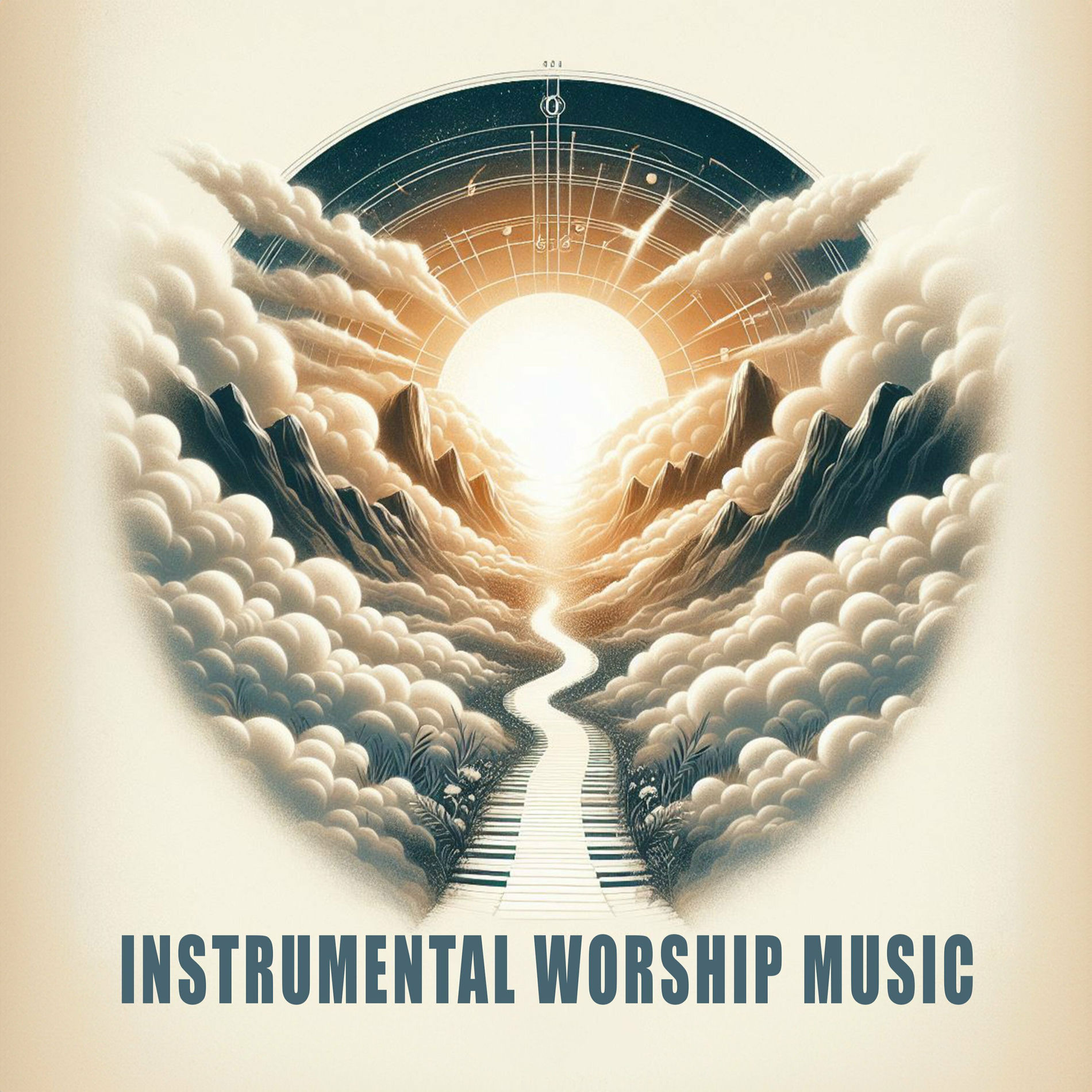 Album cover of Instrumental Worship Music: Best Contemporary Christian Music on Piano, Guitar & Saxophone